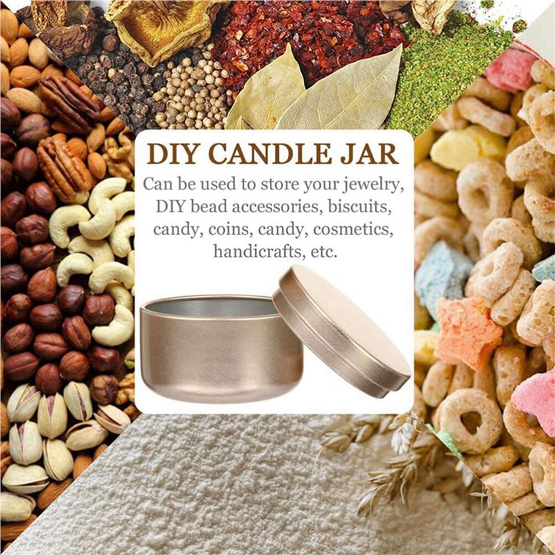 AT43-72 Pcs Candle Jar Decorat - огляд і ціна Candle Making Jug