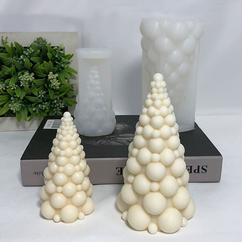 3D Bubble Christmas Tree Silic - огляд і ціна Candle Making Kits