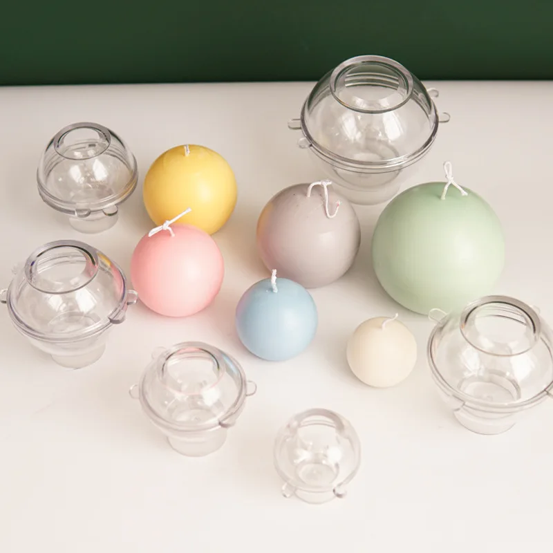5-8cm Spherical Candle Plastic - огляд і ціна Candle Making Kits