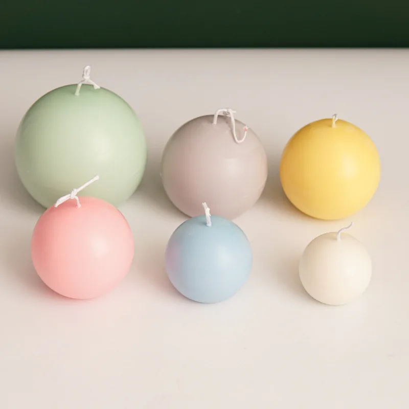 5-8cm Spherical Candle Plastic - огляд і ціна Candle Making Kits