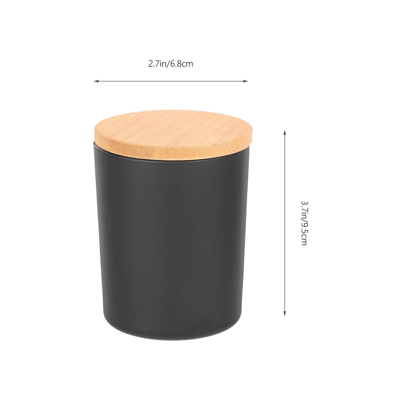 4 Piece Glass Candle Jars with - огляд і ціна Candle Making Jars With Lids